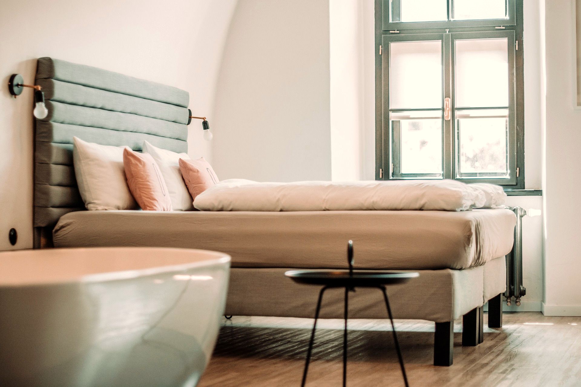Ruhiges Boutique-Hotelzimmer — Rückzug in Basel