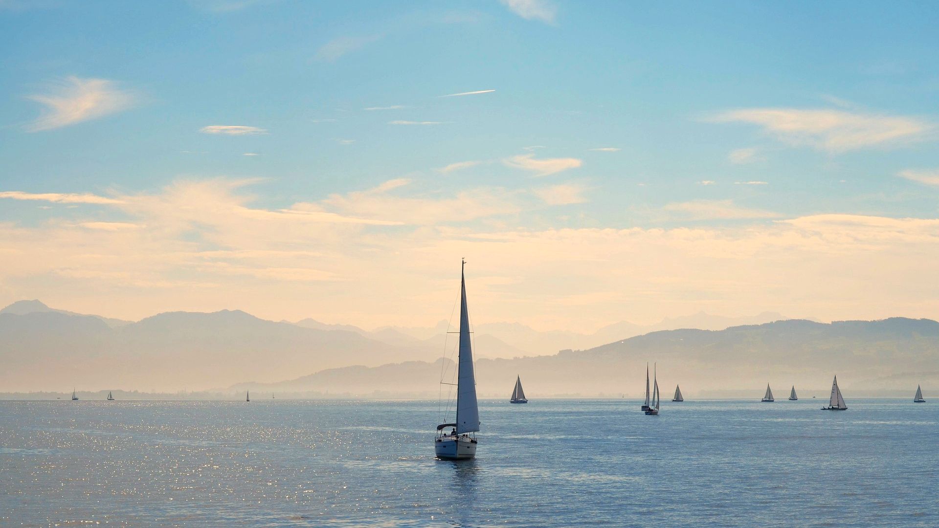 Naturlandschaft — Retreat am Bodensee und in seiner ruhigen Uferlandschaft